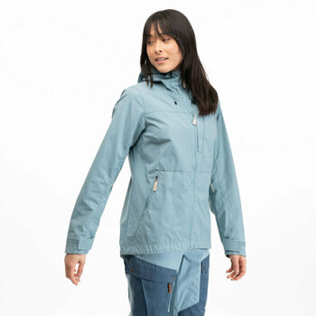 Outdoor Jacket Bergans Nordmarka Leaf Light Wind Jacket Women Smoke Blue XS Outdoor Jacket - 3