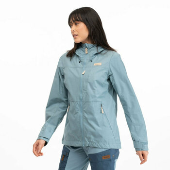 Outdoor Jacket Bergans Nordmarka Leaf Light Wind Jacket Women Smoke Blue M Outdoor Jacket - 5