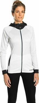 Ski T-shirt/ Hoodies Atomic Alps FZ Women Hoodie White/Anthracite S Kapuzenpullover - 3