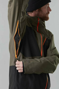 Lyžařská bunda Picture Kory Jacket Dark Army Green XL - 6