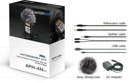 Kit d'accessoires pour enregistreurs numériques Zoom APH-4N SP Accessory Kit - 2
