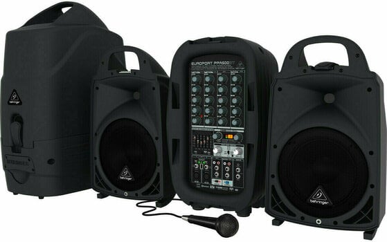 Přenosný ozvučovací PA systém  Behringer PPA500BT Přenosný ozvučovací PA systém  - 5