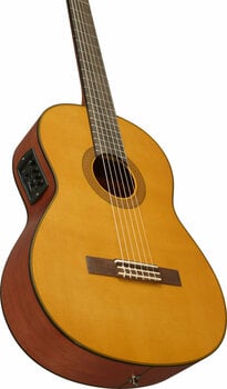 Guitarra clássica com pré-amplificador Yamaha CGX122MS 4/4 Natural - 5