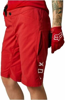Kolesarske hlače FOX Womens Ranger Short Red M Kolesarske hlače - 5