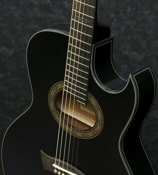 Други електро-акустични китари Ibanez EP5-BP Black Pearl - 4