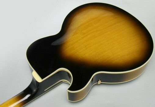 Gitara semi-akustyczna Ibanez LGB300-VYS Vintage Yellow Sunburst - 4