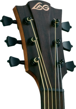 Електро-акустична китара Дреднаут LAG T500DCE - 2