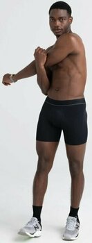 Fitness Underwear SAXX Kinetic Boxer Brief Blackout S Fitness Underwear - 3