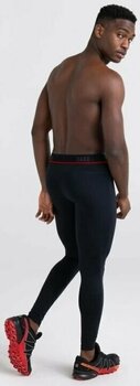 Spodnie/legginsy do biegania SAXX Kinetic Long Tights Black L Spodnie/legginsy do biegania - 4