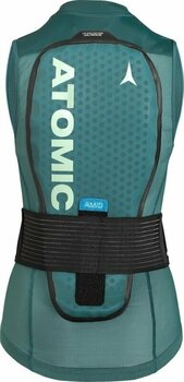 Protetor de esqui Atomic Live Shield Vest Amid Women Dark Green/Mint Sorbet L - 2