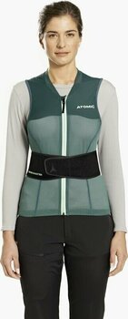 Protecteur de ski Atomic Live Shield Vest Amid Women Dark Green/Mint Sorbet L - 3