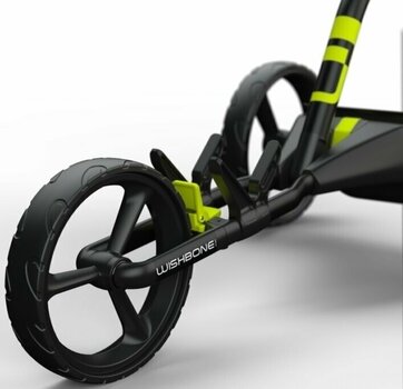 Elektrický golfový vozík Wishbone Golf NEO Electric Trolley Charcoal/Lime Elektrický golfový vozík - 6