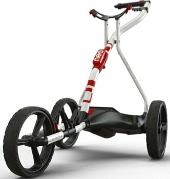 Електрическа количка за голф Wishbone Golf NEO Electric Trolley White/Red Електрическа количка за голф - 3