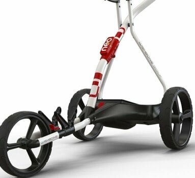 Elektrický golfový vozík Wishbone Golf NEO Electric Trolley White/Red Elektrický golfový vozík - 5
