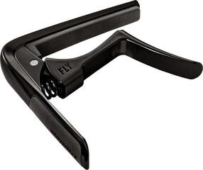 Kapodaster do gitary akustycznej Dunlop MXR Trigger Fly Capo Black Black Kapodaster do gitary akustycznej - 1