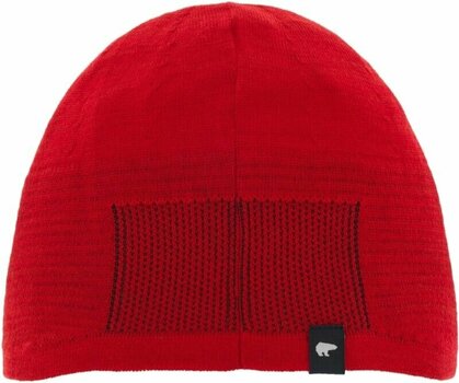 Mütze Eisbär Strive Beanie T1 Red/Grey UNI Mütze - 2