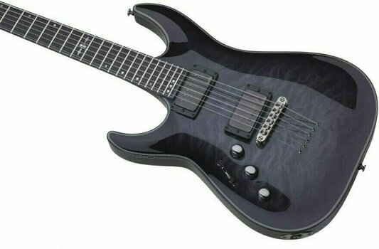 Electric guitar Schecter Hellraiser Hybrid C-1 Trans Black Burst - 2