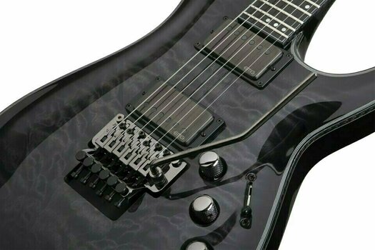Electric guitar Schecter Hellraiser Hybrid C-1 FR Trans Black Burst - 5