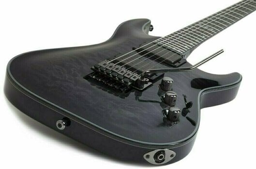Electric guitar Schecter Hellraiser Hybrid C-1 FR Trans Black Burst - 7