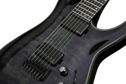 Električna kitara Schecter Hellraiser Hybrid C-7 Trans Black Burst - 4