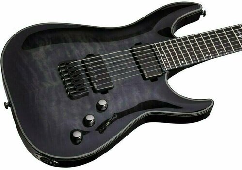 Električna kitara Schecter Hellraiser Hybrid C-7 Trans Black Burst - 5