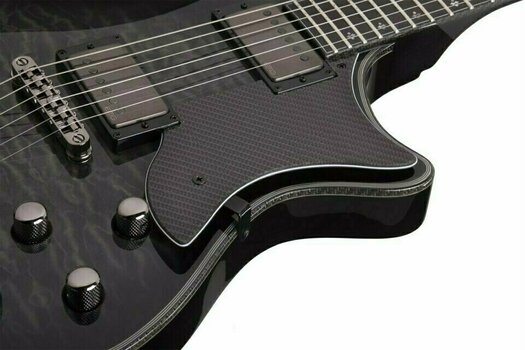 Elektrische gitaar Schecter Hellraiser Hybrid Tempest Trans Black Burst - 5