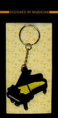 Music pendant Musician Designer Grand Piano Key Chain - 1