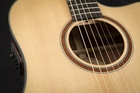 Електро-акустична китара Дреднаут Fender F-1000CE Natural - 2