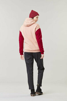 Bluzy i koszulki Picture Basement Plush Z Hoodie Women Rose Creme XS Bluza z kapturem - 4