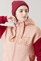 Ski T-shirt / Hoodie Picture Basement Plush Z Hoodie Women Rose Creme XS Hoodie - 5
