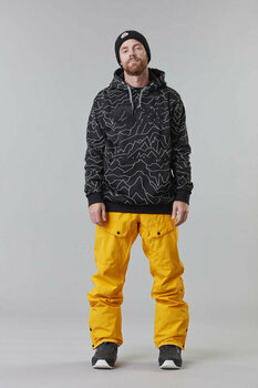 T-shirt/casaco com capuz para esqui Picture Park Tech Hoodie Lines XS Hoodie - 3