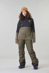Ski T-shirt / Hoodie Picture Rommana FZ Fleece Women Dark Army Green - 2