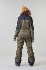Ski T-shirt / Hoodie Picture Rommana FZ Fleece Women Dark Army Green - 3