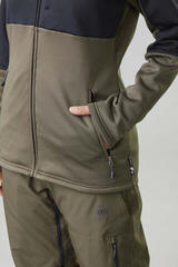 Hiihto t-paita / huppari Picture Rommana FZ Fleece Women Dark Army Green - 5