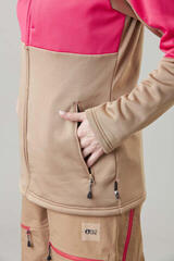 Ski T-shirt/ Hoodies Picture Rommana FZ Fleece Women Dark Stone - 5