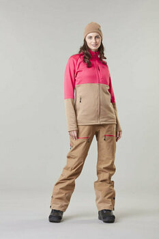 T-shirt/casaco com capuz para esqui Picture Rommana FZ Fleece Women Dark Stone L Ponte - 3
