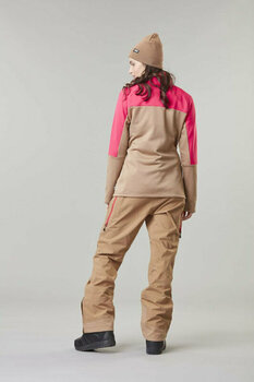 T-shirt/casaco com capuz para esqui Picture Rommana FZ Fleece Women Dark Stone L Ponte - 4