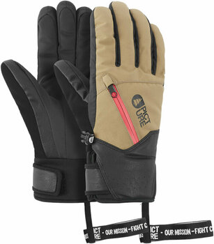 Ski Gloves Picture Kakisa Gloves Women Dark Stone XS Ski Gloves - 3
