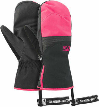 Ski Gloves Picture Kali Mitts Women Hibiscus L Ski Gloves - 3