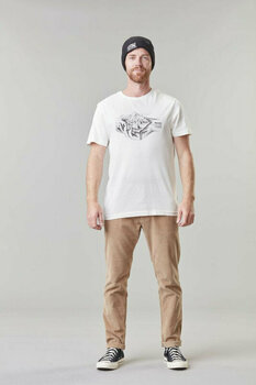 T-shirt de exterior Picture D&S Carrynat Tee Natural White L T-Shirt - 3