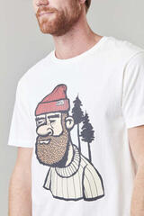 Outdoor T-Shirt Picture Trotso Tee White - 4