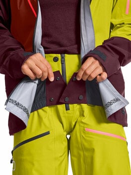 Ski Jacket Ortovox 3L Deep Shell Jacket W Dark Wine S - 5