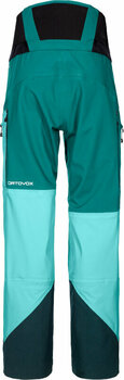 Pantalons de ski Ortovox 3L Guardian Shell Pants W Ice Waterfall L - 2