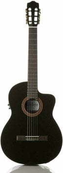 Classical Guitar with Preamp Cordoba C5-CET 4/4 Black - 3