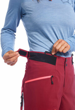 Outdoorové kalhoty Ortovox Westalpen 3L Pants W Winetasting S Outdoorové kalhoty - 3