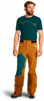 Outdoor Pants Ortovox Westalpen 3L Pants M Sly Fox XL Outdoor Pants - 7