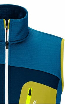 Colete de exterior Ortovox Fleece Grid Vest M Heritage Blue XL Colete de exterior - 2