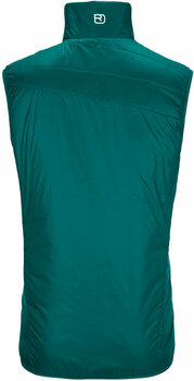 Udendørs vest Ortovox Swisswool Piz Cartas M Pacific Green L Udendørs vest - 2