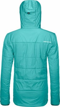 Lyžiarska bunda Ortovox Swisswool Zinal Jacket W Ice Waterfall XS - 2