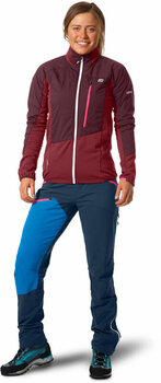 Outdoorová bunda Ortovox Westalpen Swisswool Hybrid Jacket W Winetasting XS Outdoorová bunda - 3